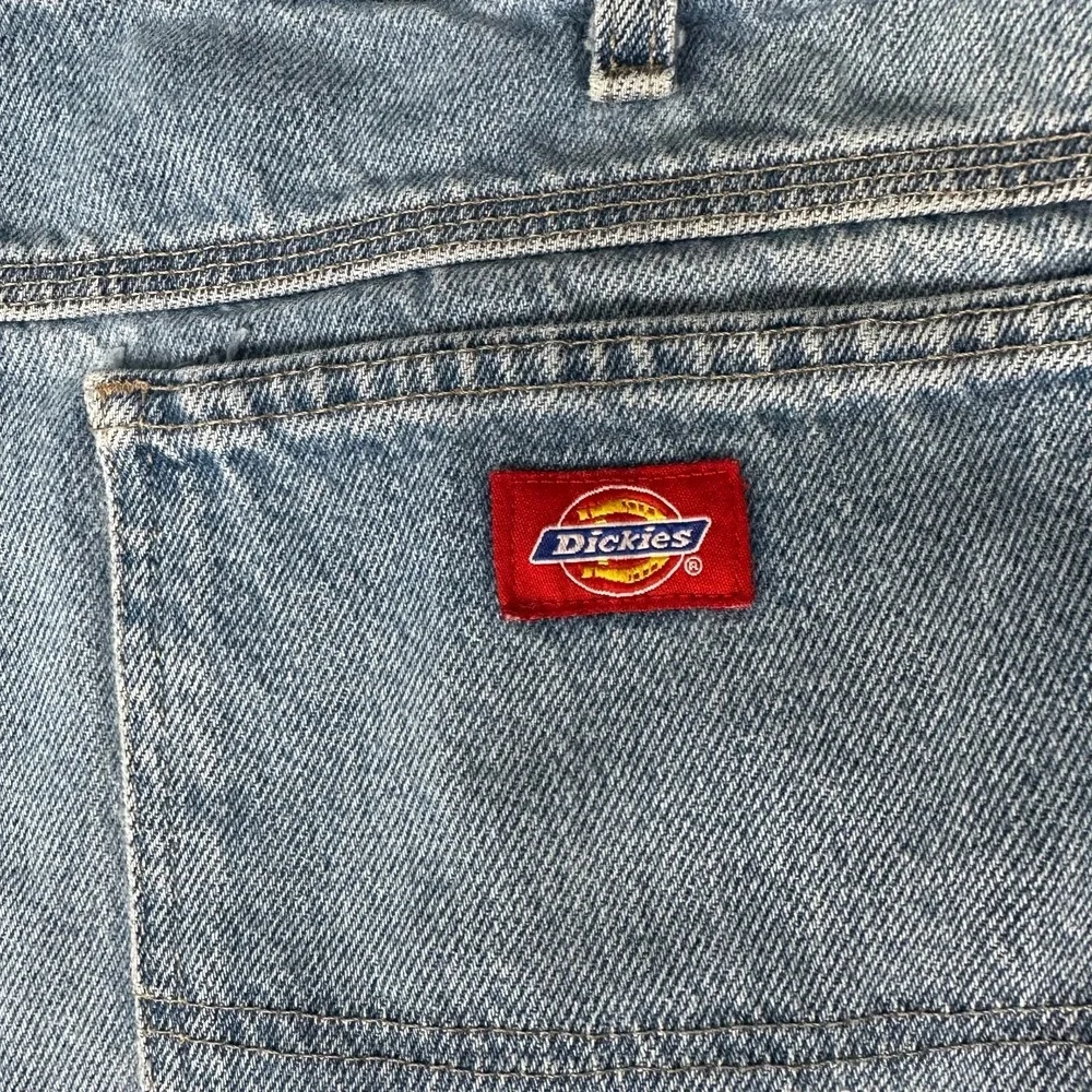 Vintage Dickies Double Knee Jeans Men's 40x30 Denim Carpenter Workwear